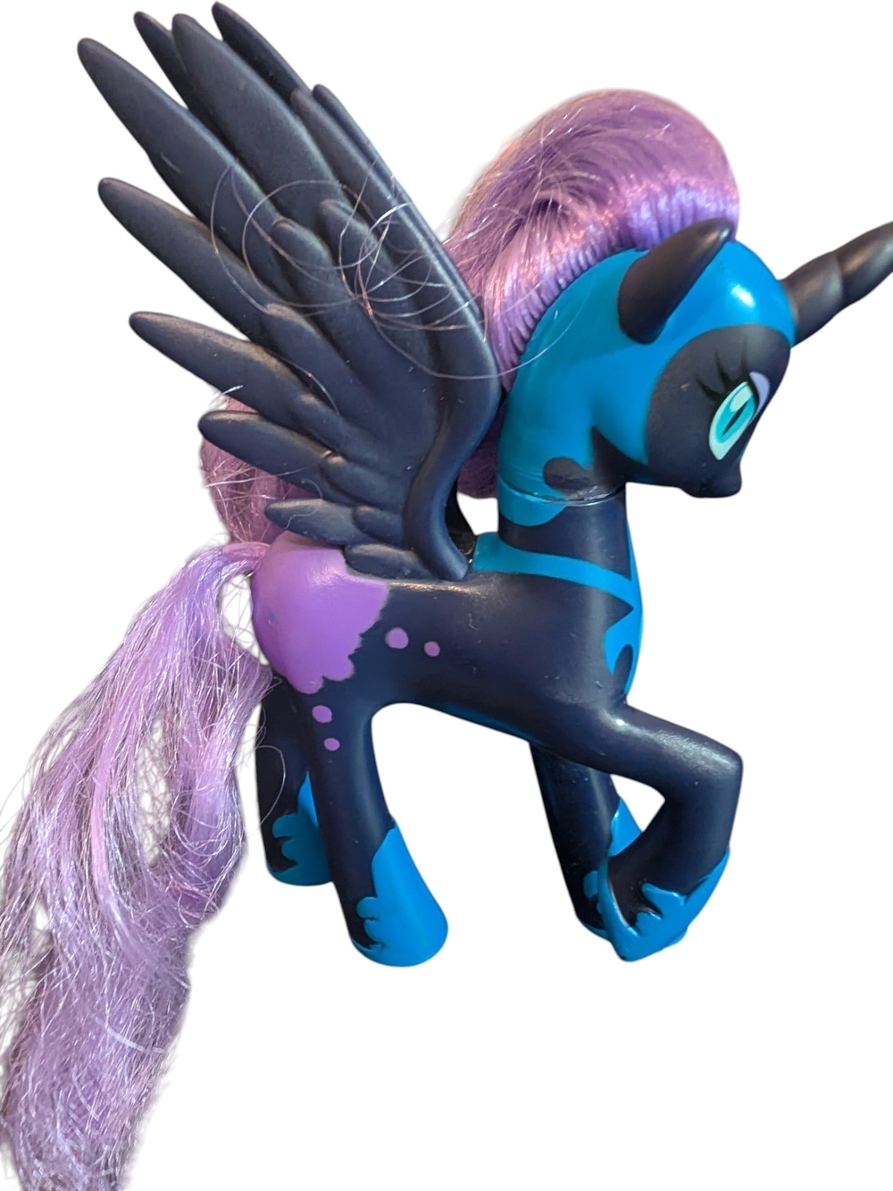 My Little Pony G4 Nightmare Moon Brushable Alicorn Figure Hasbro MLP FIM - Picture 2 of 6